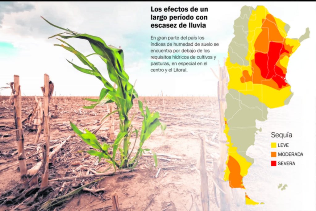 Escasez de lluvias: prevén algo de alivio, ¿alcanzará?