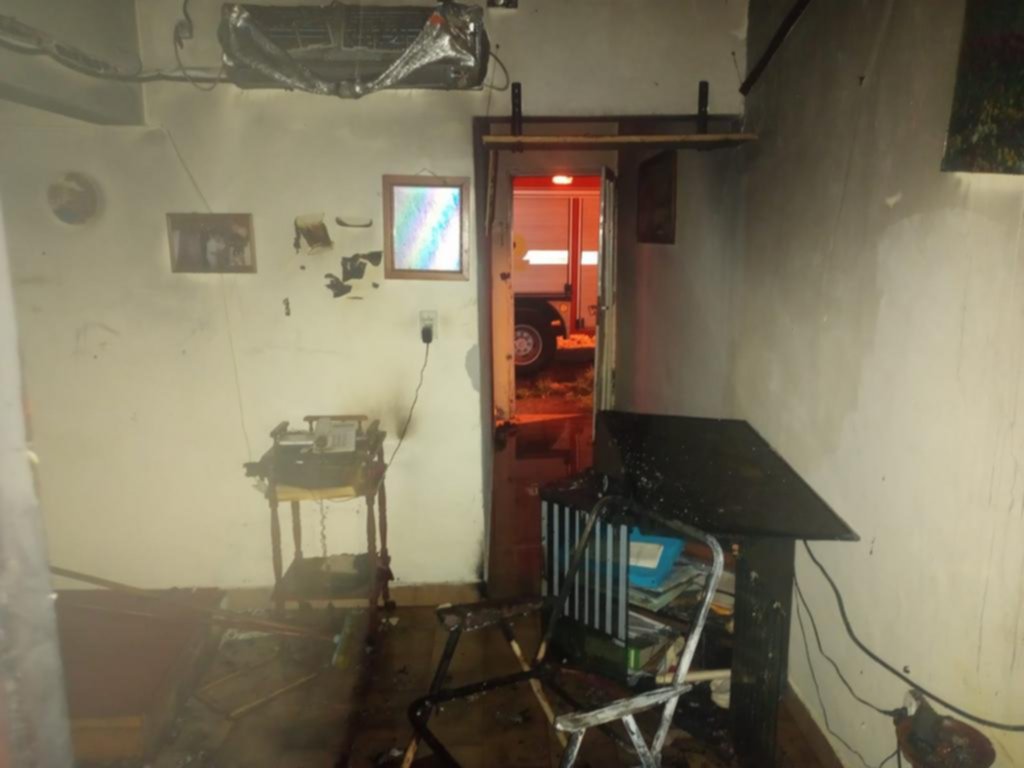 Un jubilado muy grave por la explosión de una garrafa