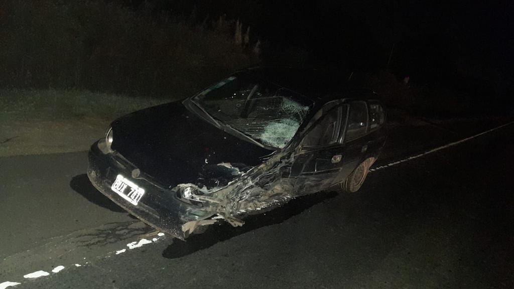 Cuatro heridos tras un siniestro entre dos rodados en ruta 36
