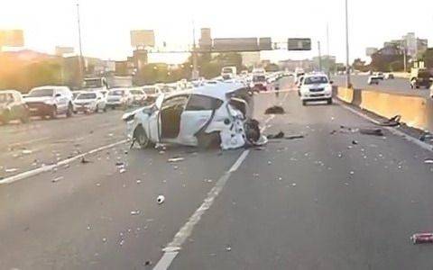 Choque múltiple en Panamericana: murió una mujer y uno de los conductores estaba alcoholizado