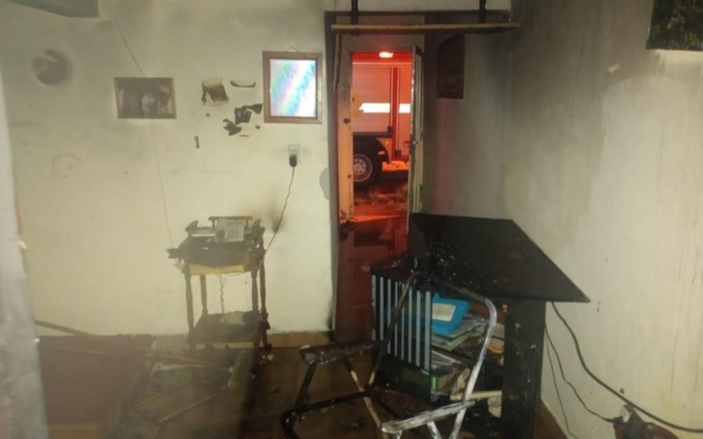 Murió el jubilado del incendio tras una explosión de una garrafa
