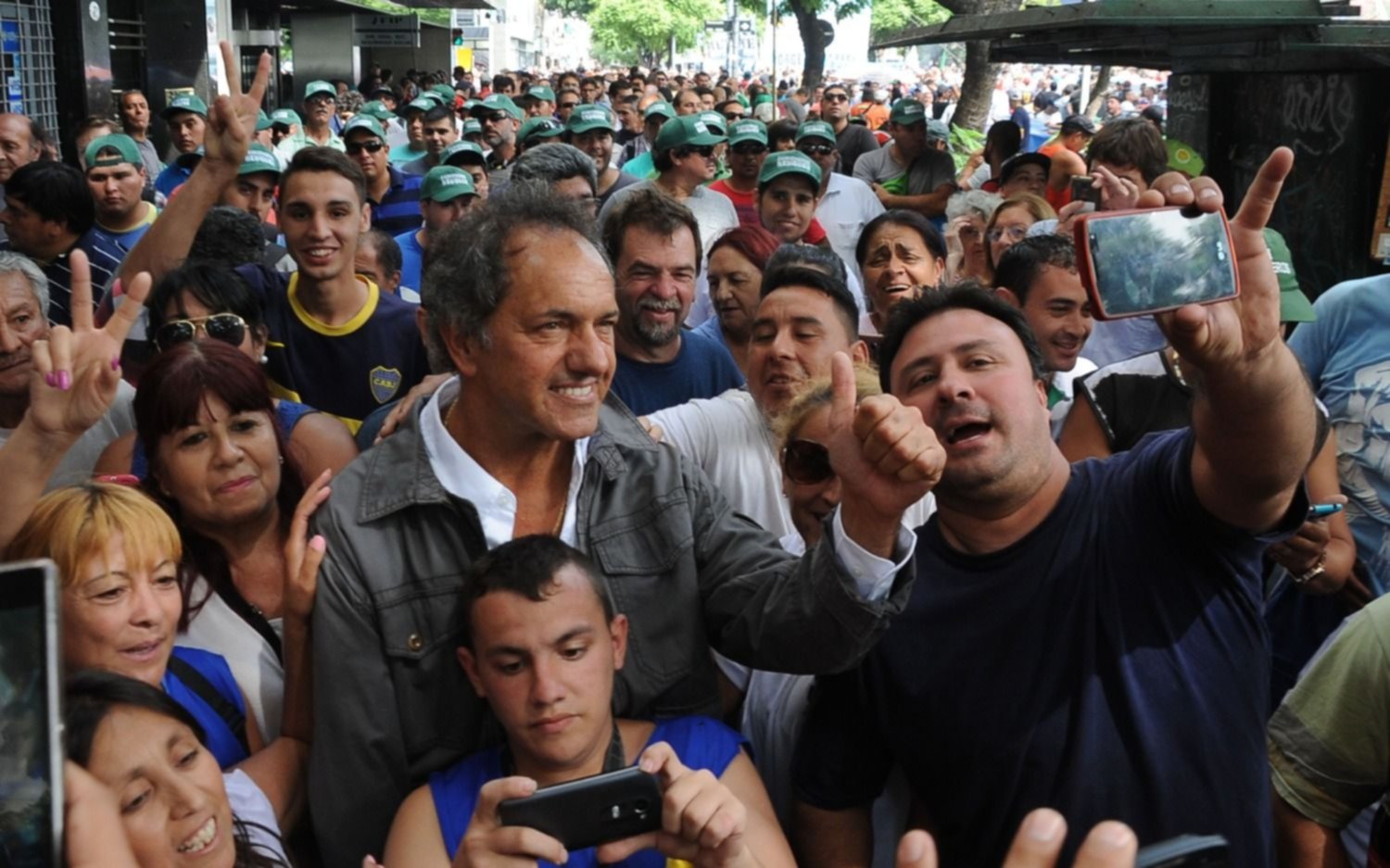 "Cuenten conmigo": Scioli mostró sus intenciones de ser candidato