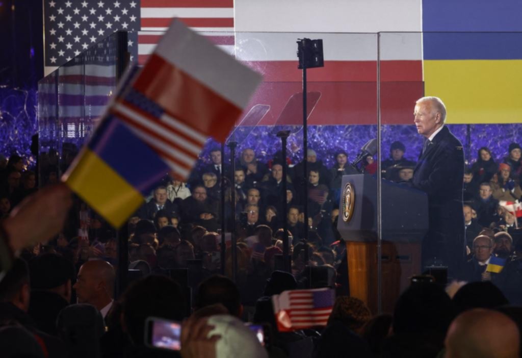 Moscú “nunca vencerá a Ucrania”, aseguró Biden