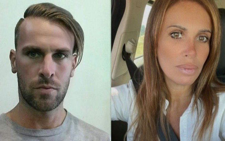 William Schlenker, ex barra de River, se casó en la cárcel con Samanta Farjat