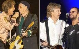 Juntos: El rock está de fiesta, los Rolling Stones grabarán con Paul McCartney y Ringo Starr