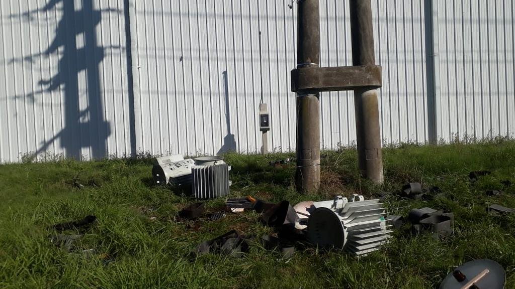 Denuncian robos de cables y transformadores