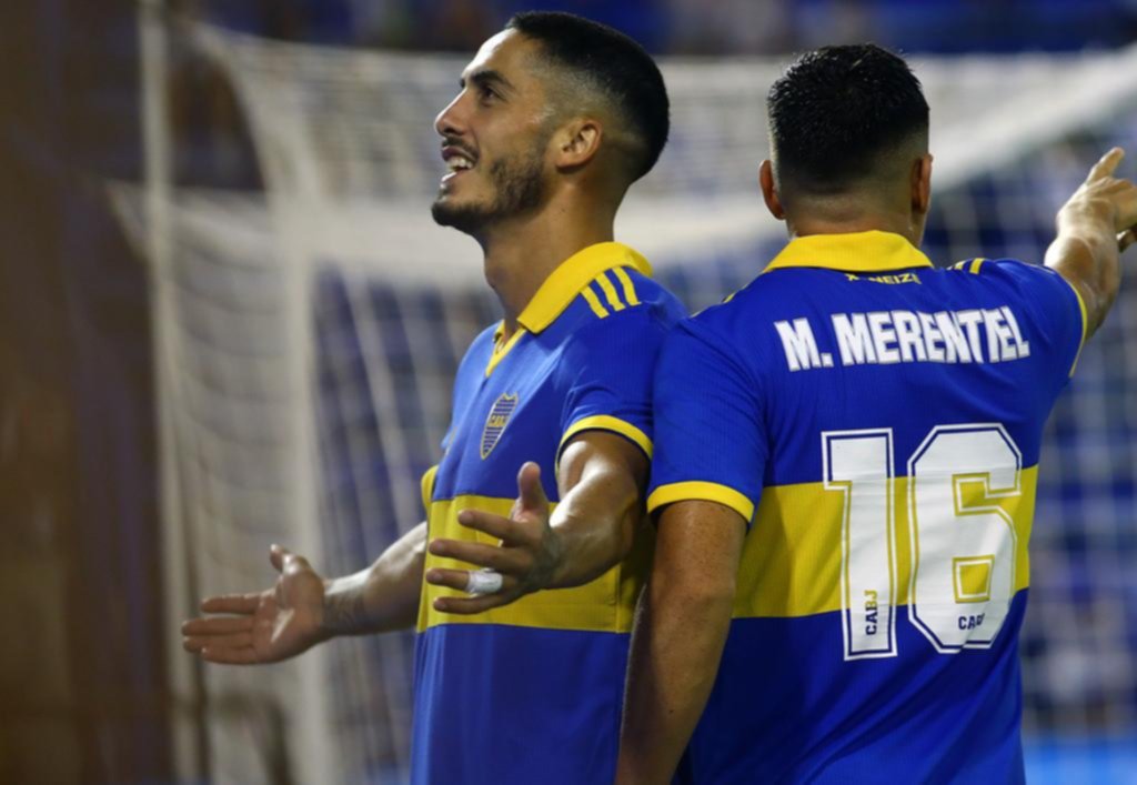 A lo Boca: sacó pecho en Liniers y se prendió