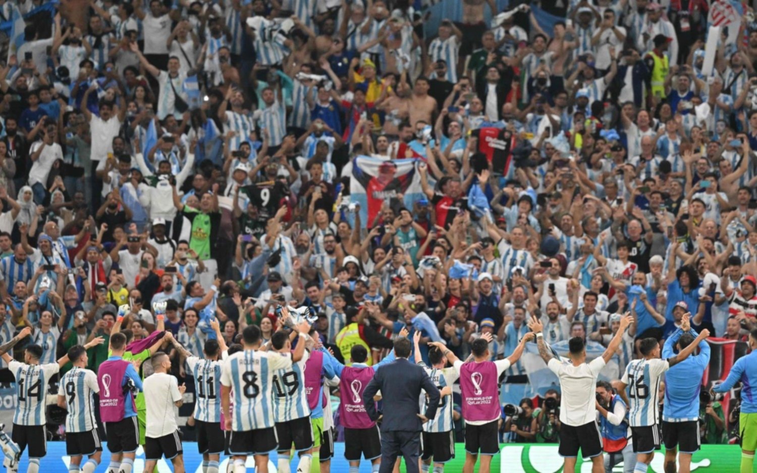 La hinchada argentina va por el premio "The Best": está ternada como "mejor afición del mundo"
