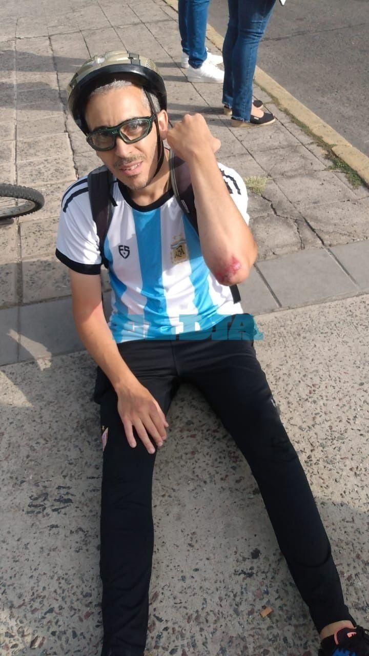 Capital del choque: recorrió el Litoral como mochilero y al regresar a La Plata lo atropellaron 