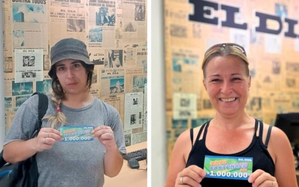 Dos ganadoras del súper Cartonazo, que se repartieron $4 millones: mañana, la nueva tarjeta gratis con EL DIA