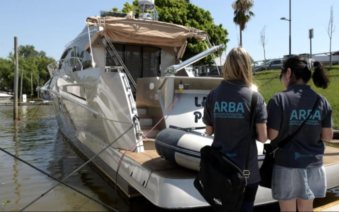 En otro operativo de Arba retienen 8 embarcaciones por deudas impositivas