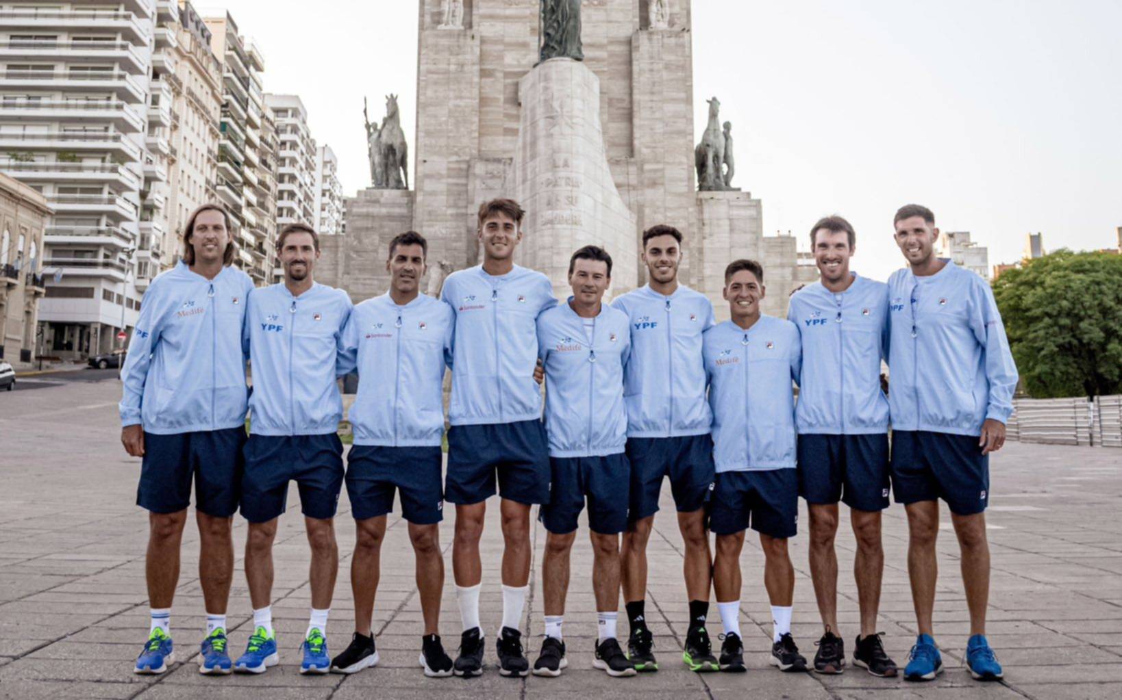 Con la presencia del platense Tomy Echeverry, Argentina está lista para jugar los Qualifiers 2024 de la Copa Davis