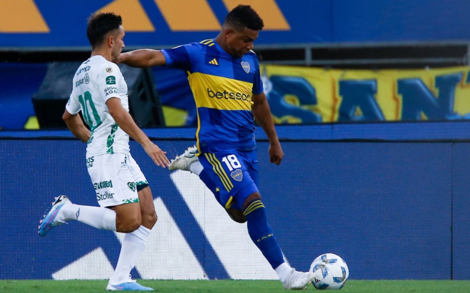 Boca igualó 1 a 1 ante Sarmiento y sigue sin ganar en la Copa de la Liga