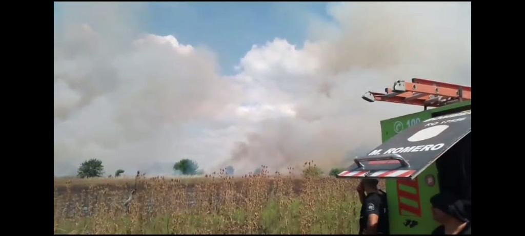 Arrancó la temporada alta de incendios en predios rurales
