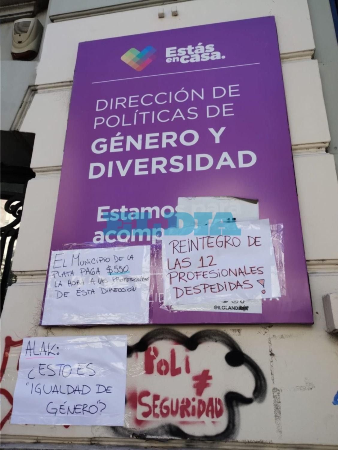 El sindicato de empleados municipales de La Plata denuncia "despidos" y la Comuna dice que son "contratos vencidos"