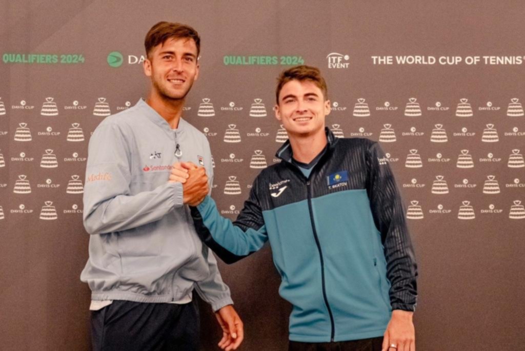 Copa Davis: Cerúndolo abre la serie en Rosario