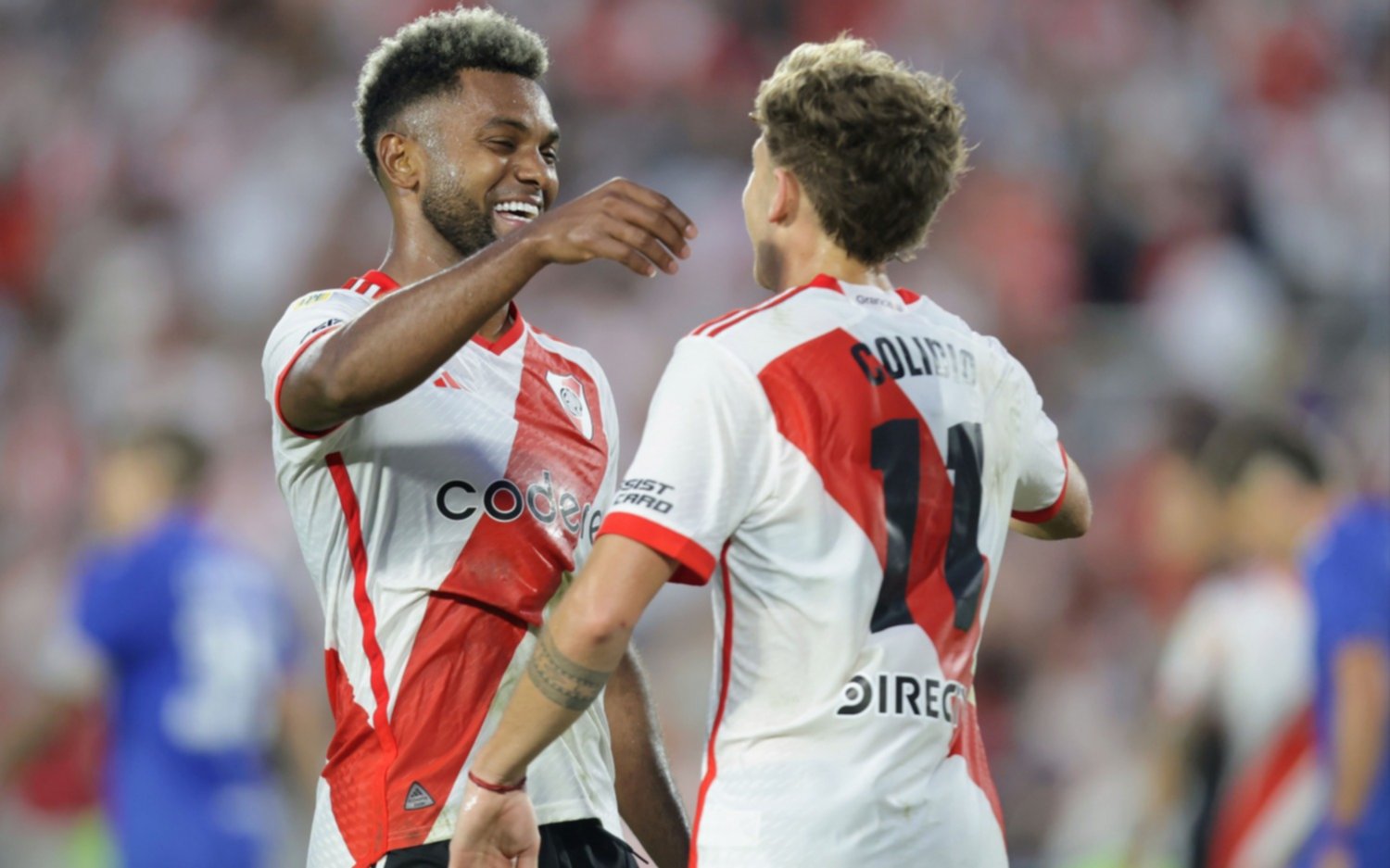 River, con doblete de Colidio y hat trick de Borja, goleó 5 a 0 a Vélez en el Monumental