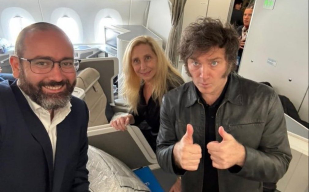 Milei dio inicio a su primera gira internacional: visitará Israel, Roma y el Vaticano