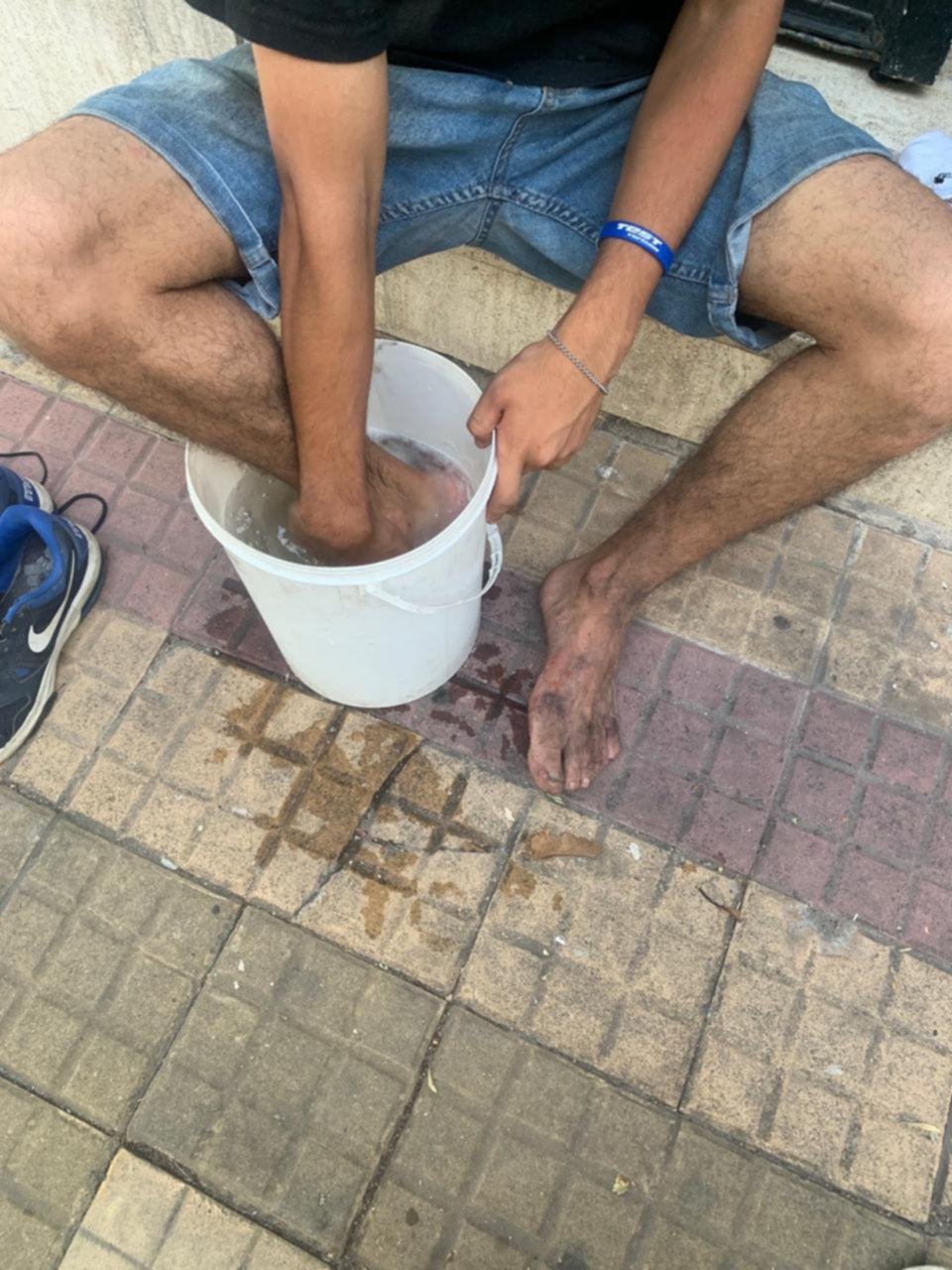 Personas en situación de calle en la Ciudad, con los pies a la miseria