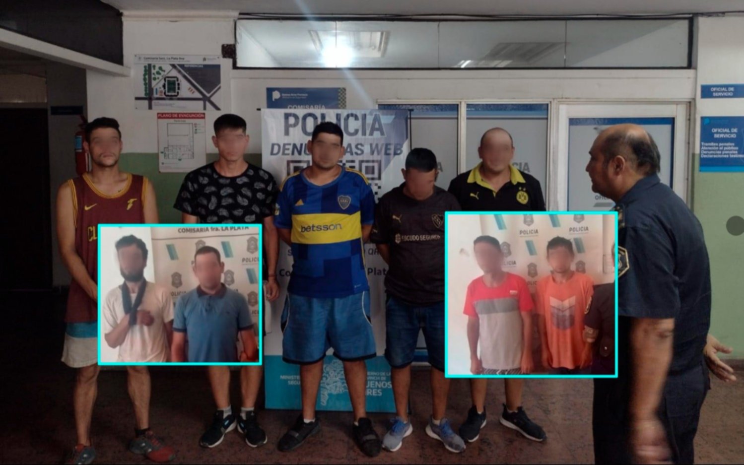 El drama de los trapitos en el centro de La Plata: en un día, nueve detenidos