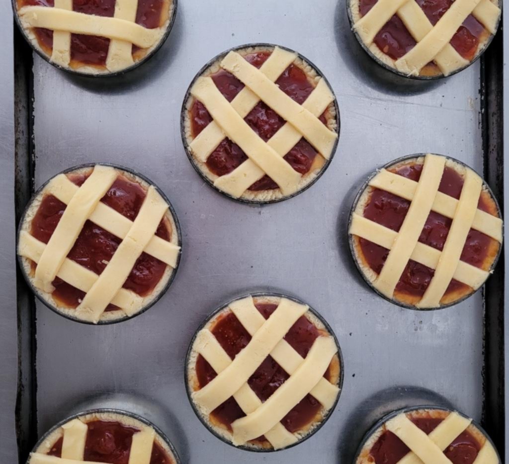 Pastafrola de tomate platense