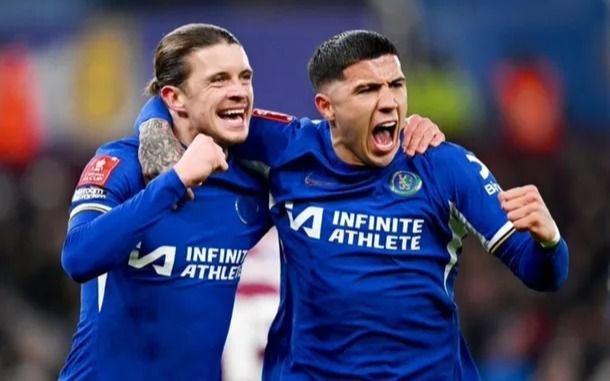 FACup: Chelsea eliminó a Aston Villa con un golazo de Enzo Fernández