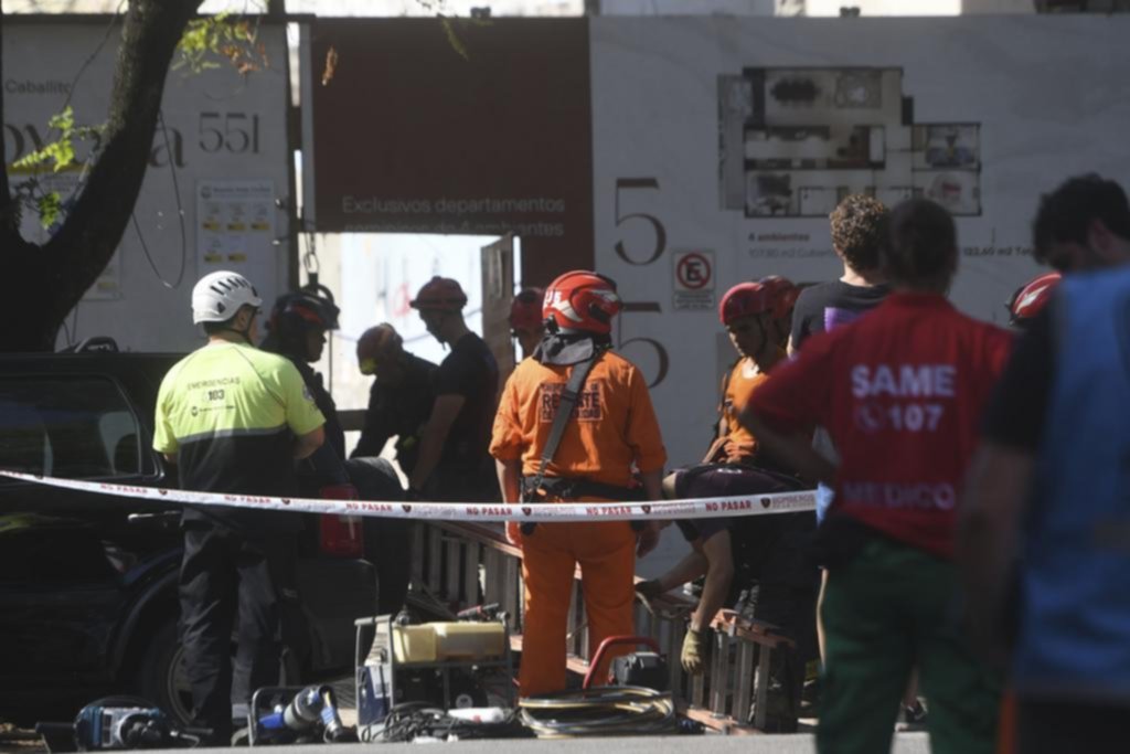 Derrumbe fatal con dos muertos y varios heridos