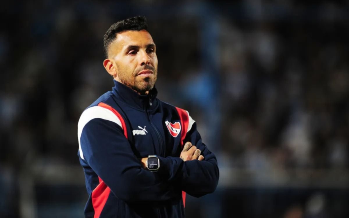Tévez, tras el empate de Independiente: "Que me sigan criticando por Quiñonez, yo lo voy a seguir poniendo"
