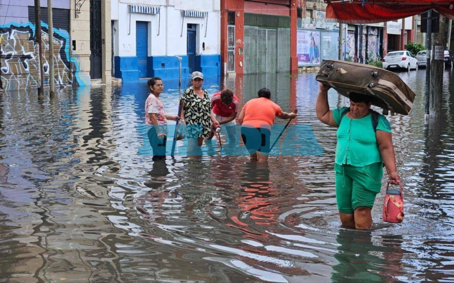 Las lluvias en La Plata superaron los 115 milímetros: cuál fue la zona más afectada