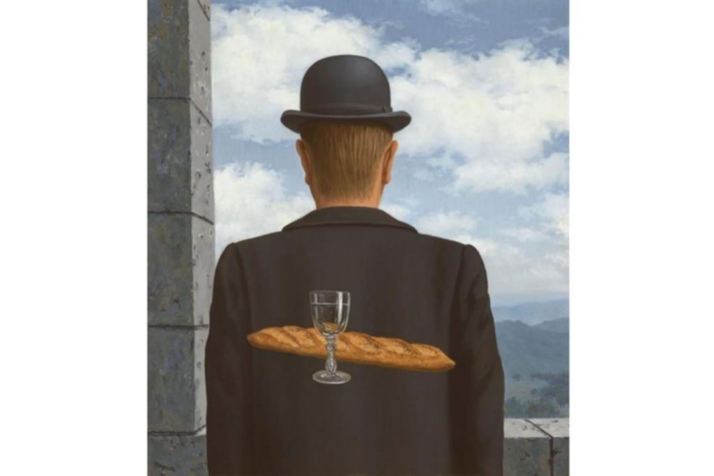 Arte: sale a subasta una icónica pintura del surrealista Magritte