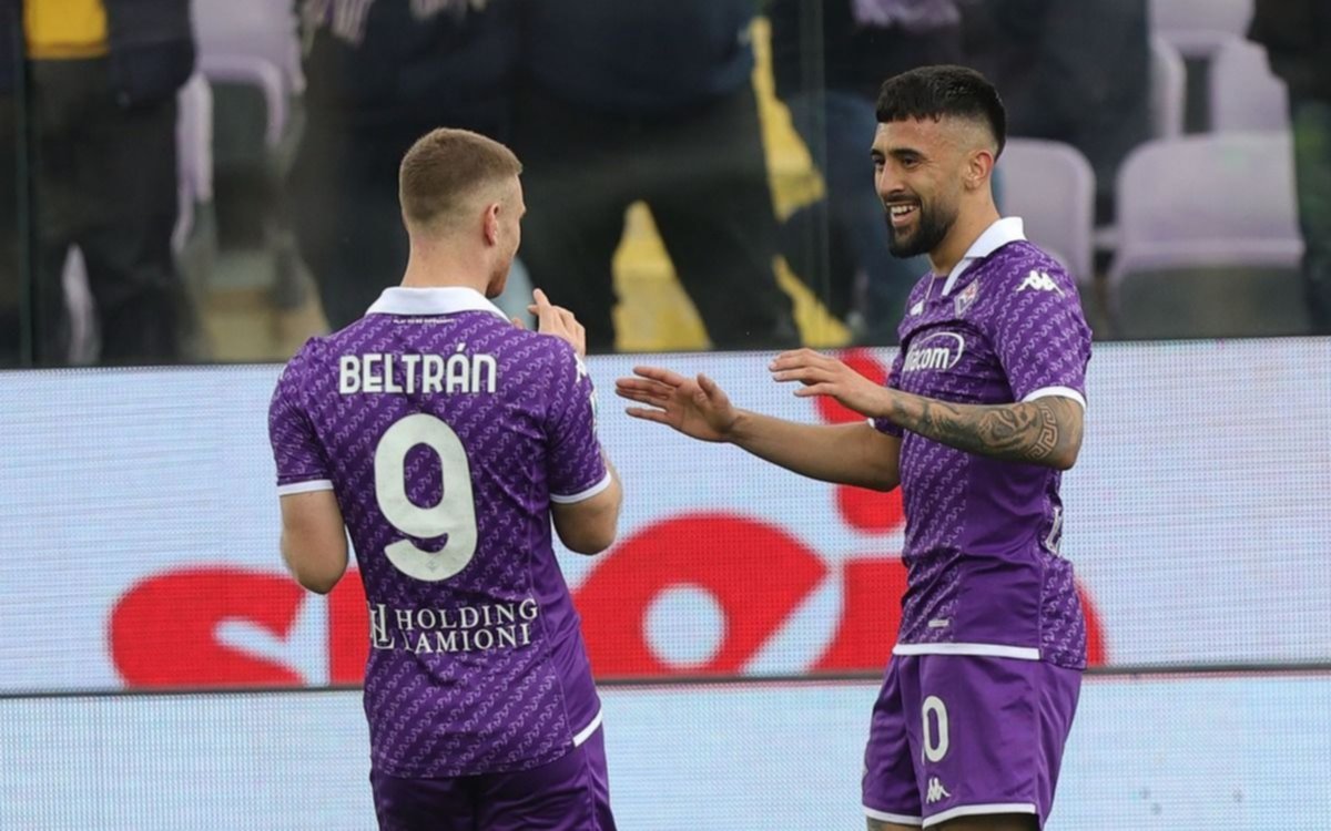 Goles argentinos en Italia para el triunfo de Fiorentina ante el Frosinone