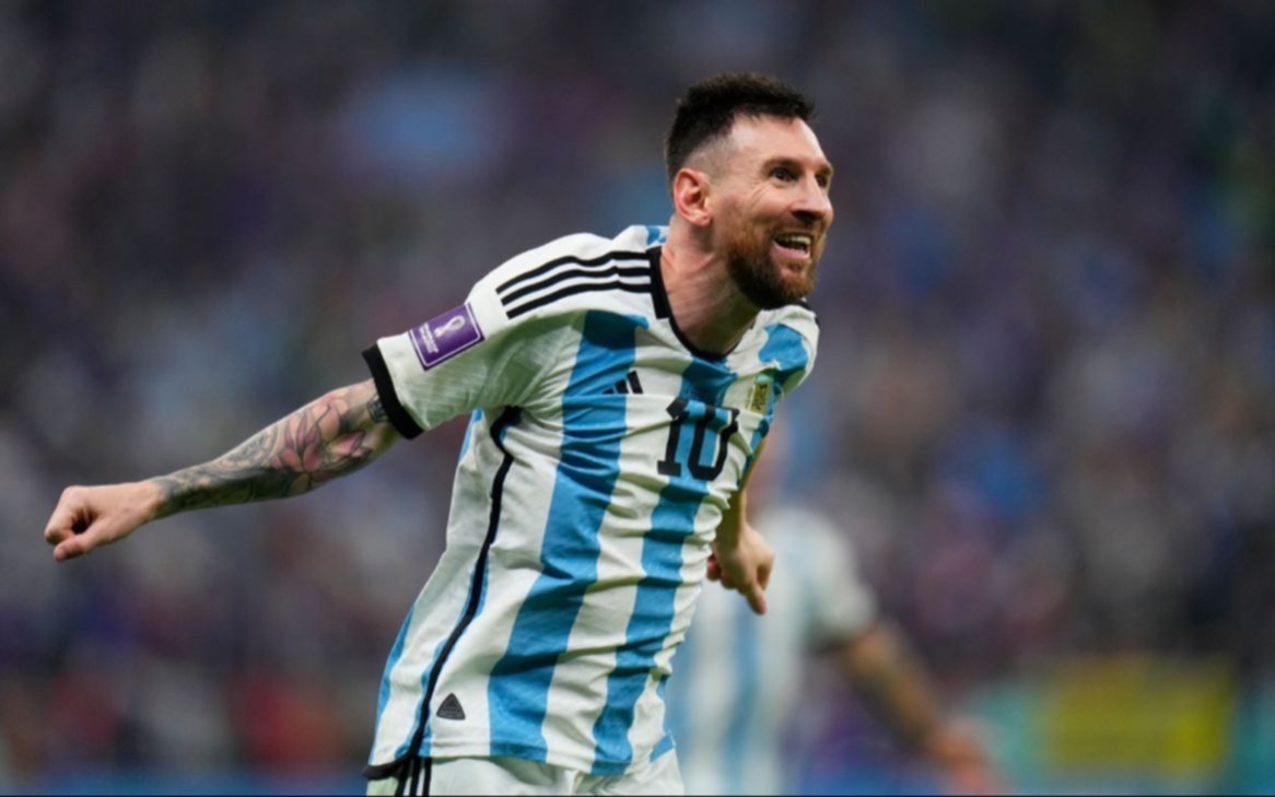 Messi se sumó a los festejos de la Sub 23