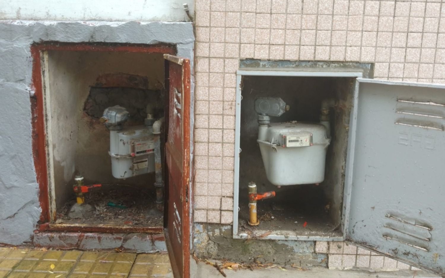 Un barrio de La Plata amaneció sin medidores y con un fuerte olor a gas