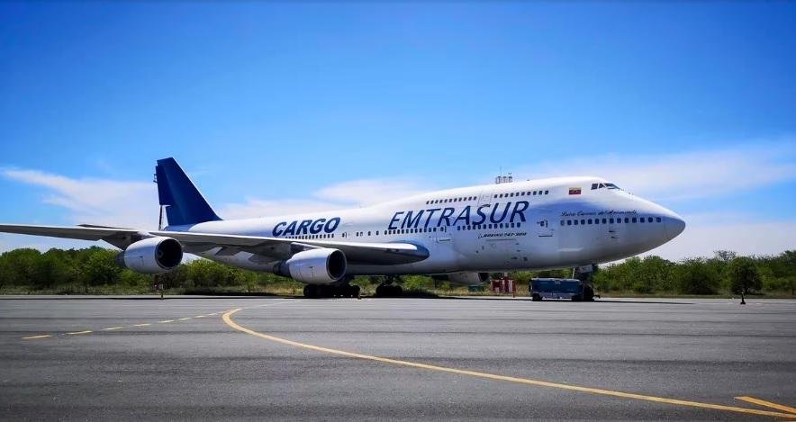 EE UU decomisó el avión vendido por una aerolínea iraní a una venezolana