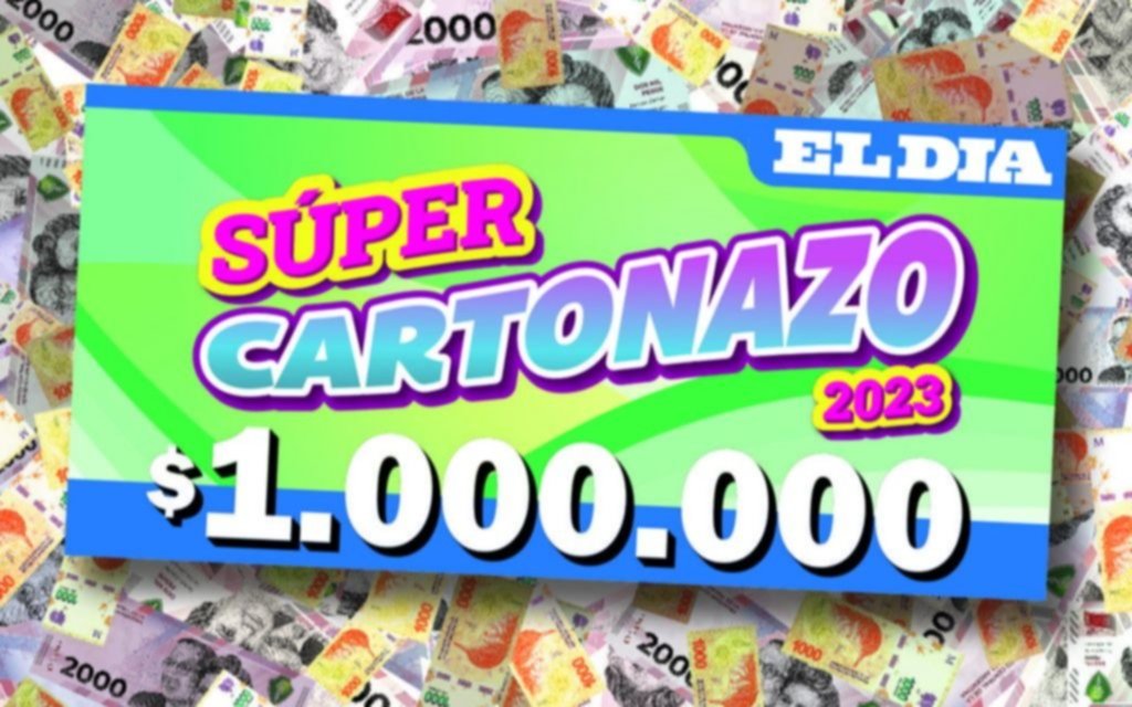 Jugá y ganá $1.000.000 con el Súper Cartonazo: los números que salieron este miércoles en el diario EL DIA