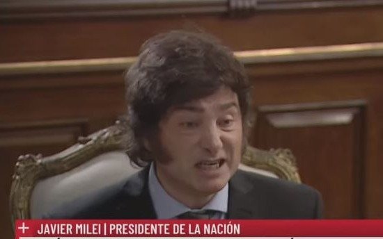 Javier Milei habló de la inflación, "la herencia" y Cristina Fernández: “Es de una precariedad grosera”