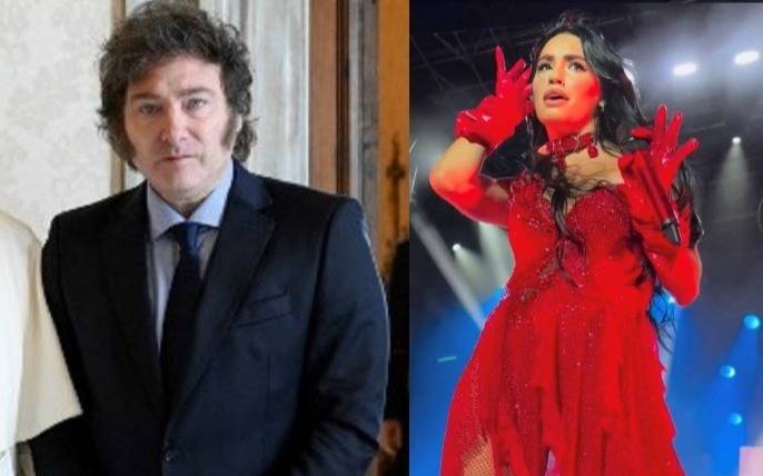 Milei y Lali Esposito: suman rounds y aliados