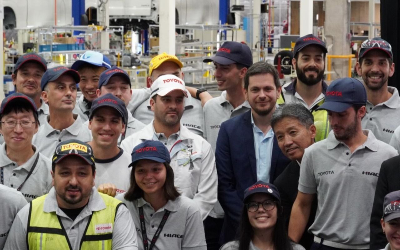 Toyota puso en marcha una nueva nave industrial en Zárate