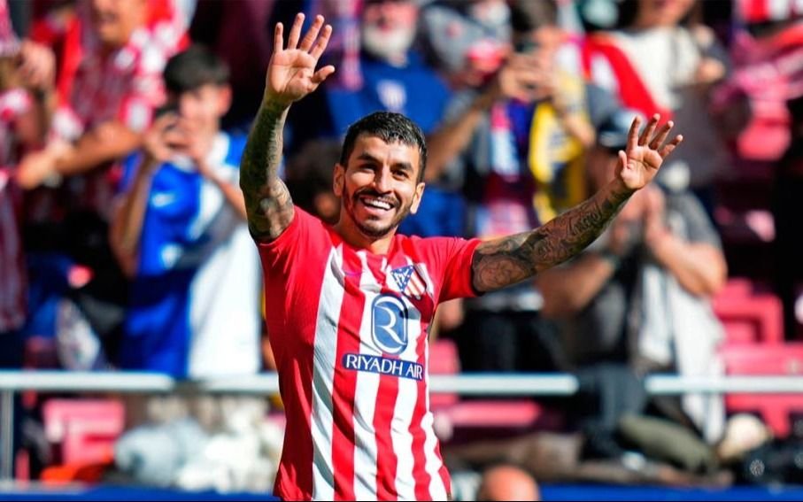 Doblete de Ángel Correa en la goleada de Atlético de Madrid 5 a 0 sobre Las Palmas