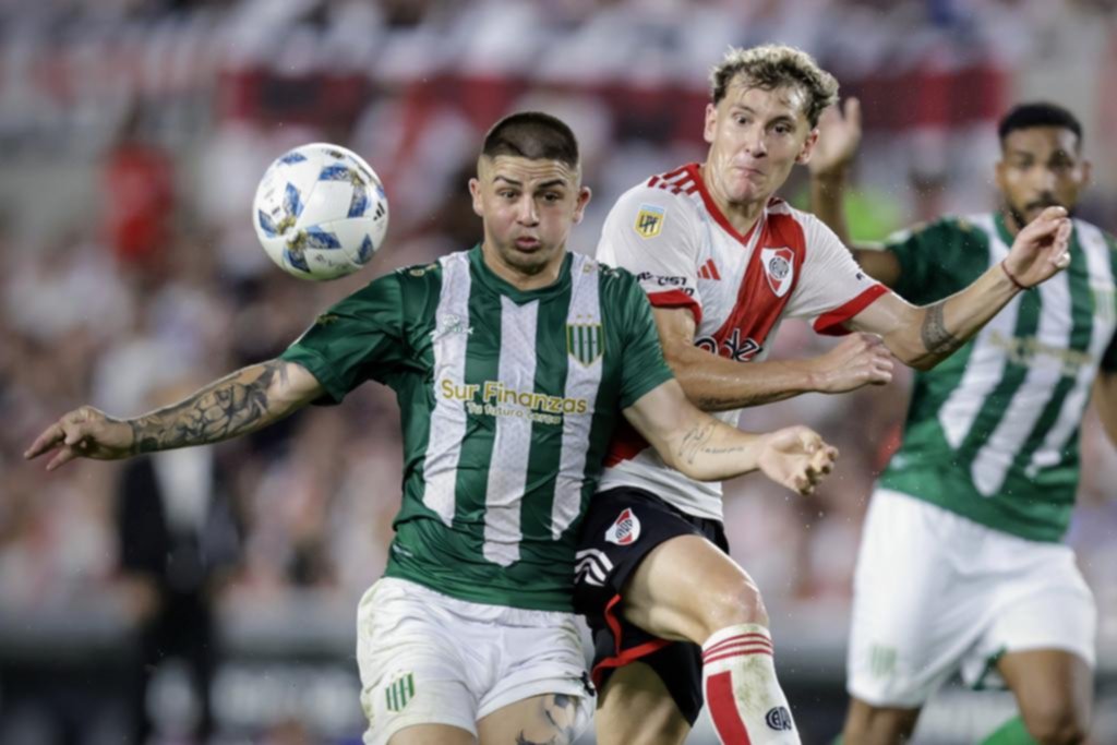 River le empató a Banfield sobre la hora, en un final electrizante