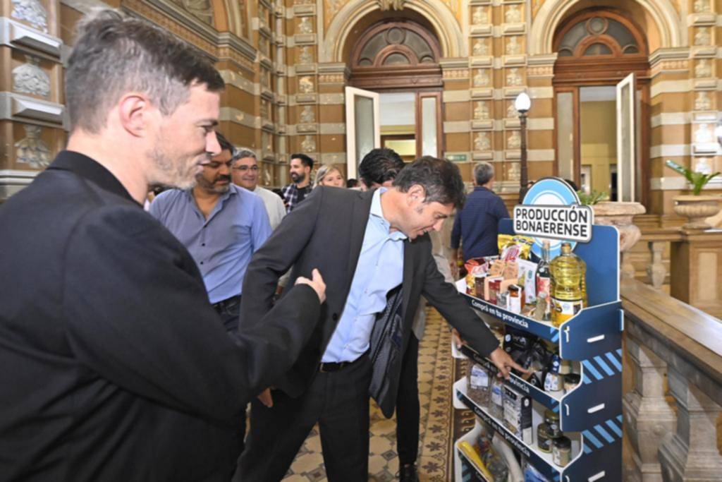 Kicillof pidió impulsar una “ley de Góndolas” bonaerense