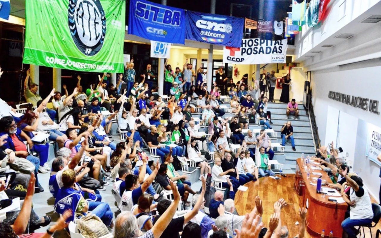 Un gremio de estatales anunció paro en todo el país para el lunes 26