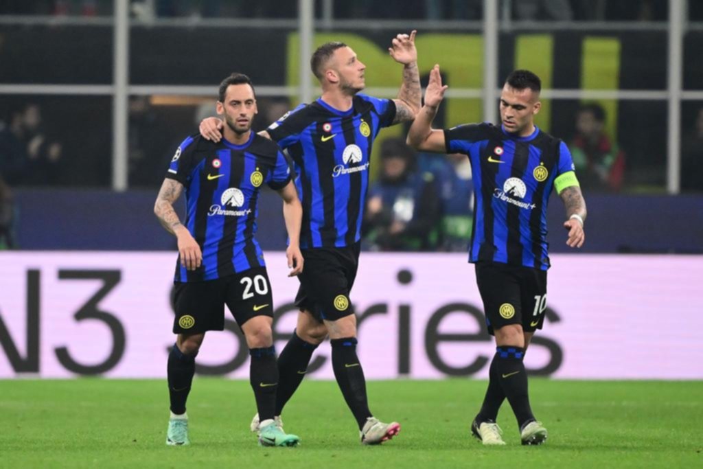 Inter le ganó con lo justo a Atlético de Madrid