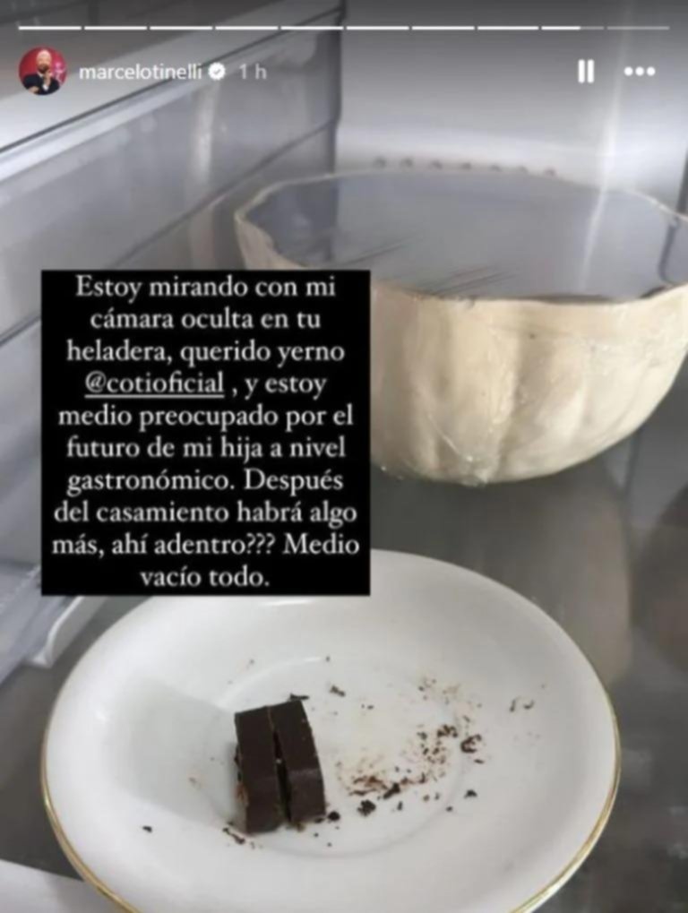 La chicana de Marce a Coty: “Estoy preocupado por mi hija”