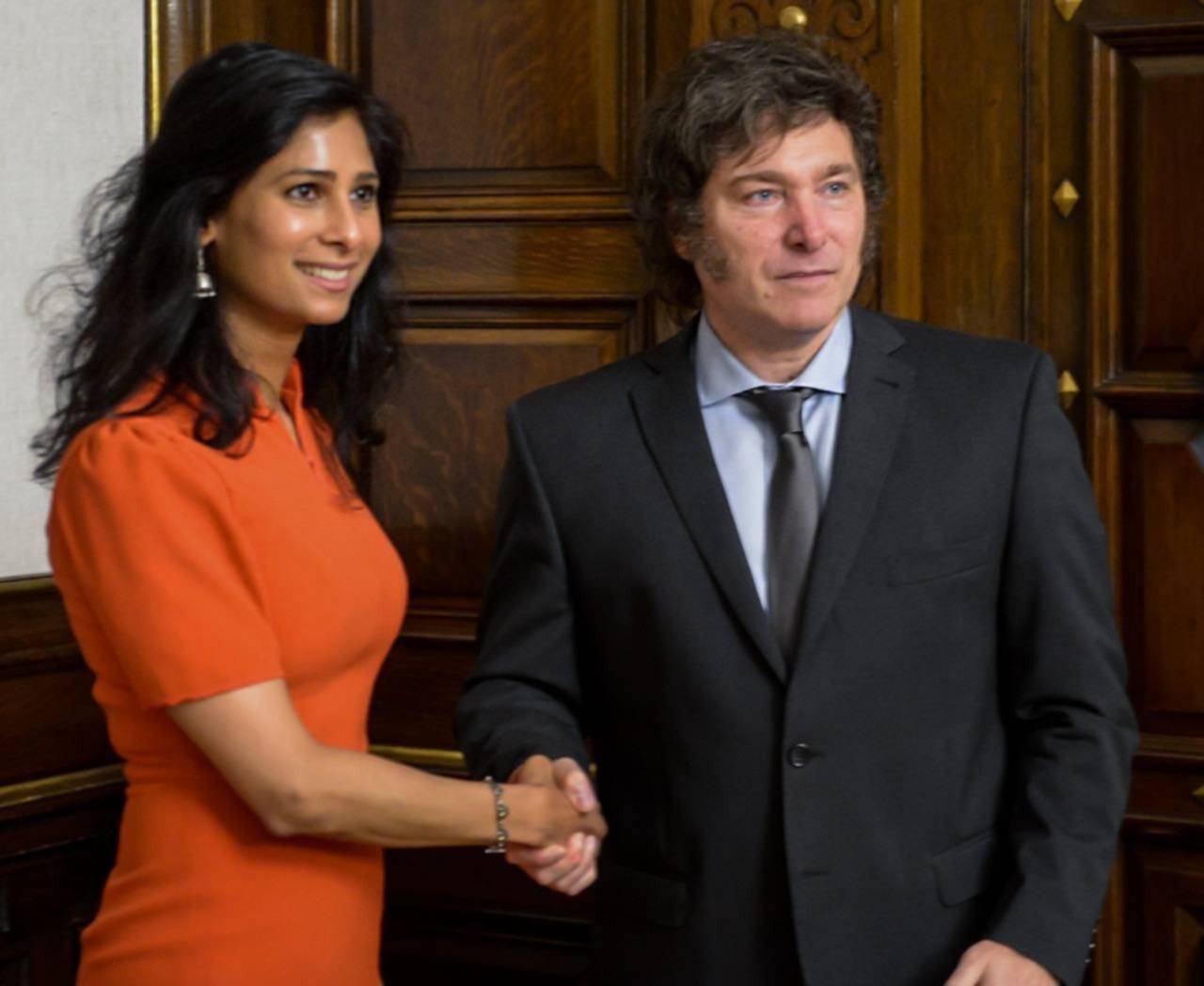 Milei se reunió con la número 2 del FMI