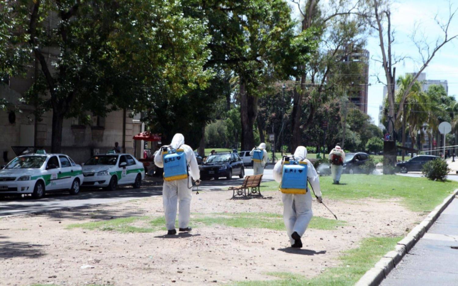 Operativos de fumigación en diez zonas de La Plata