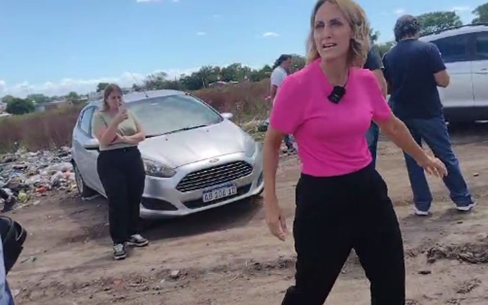"No es vecina es puntera k": Florencia Arietto habló del incidente en la megatoma de La Plata