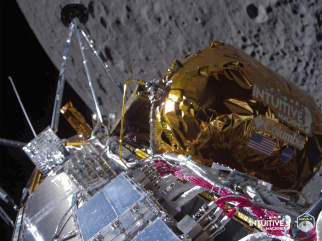 Nueva era en el espacio: la sonda privada ya está en la Luna