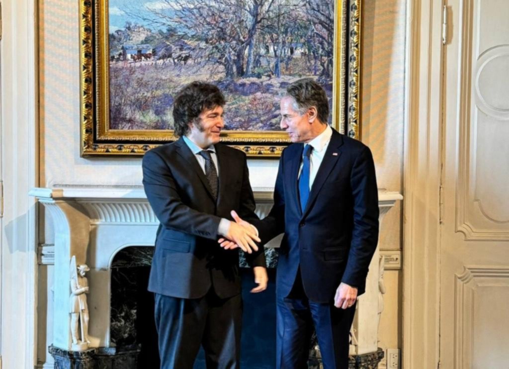 Sin anuncios económicos, Blinken expresó el apoyo de EE UU a la Argentina