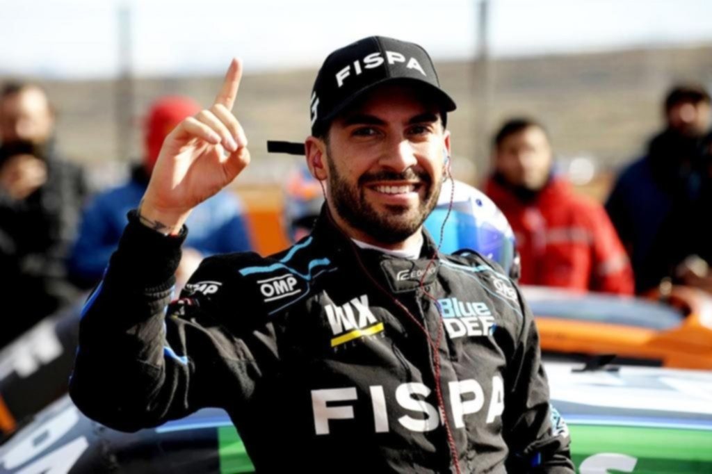 Santero fue el más rápido en El Calafate en una jornada histórica